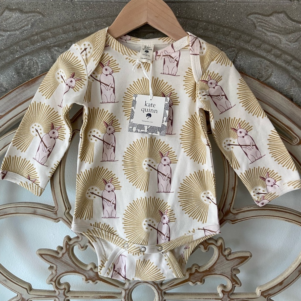Kate Quinn Magic Rabbit Long Sleeve Bodysuit